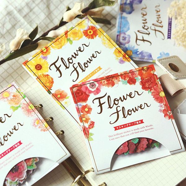 gift wrap creative 6 colors flowers decorative stickers scrapbooking stick label diary stationery diy decortion
gift wrap creative 6 colors flowers decorative stickers scrapbooking stick label diary stationery diy decortion