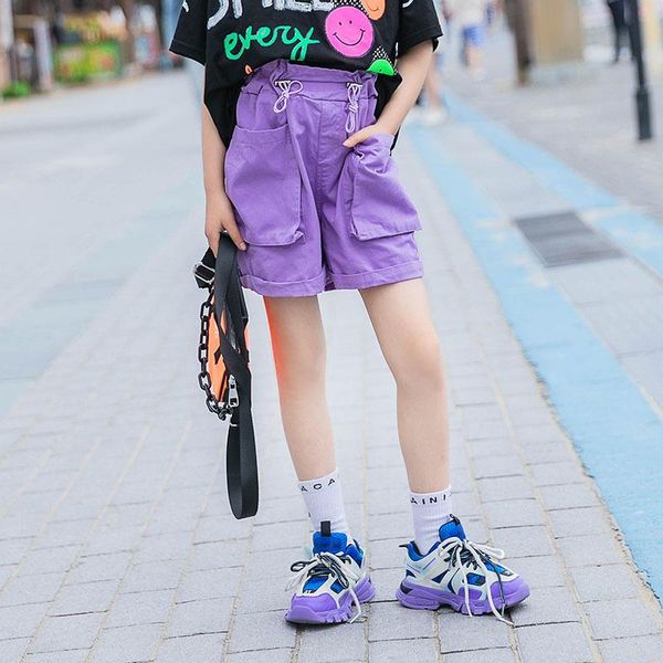 women's children's wear shorts 2021 summer girls' leisure loose trouser 7-57, Black
women's children's wear shorts 2021 summer girls' leisure loose trouser 7-57, Black