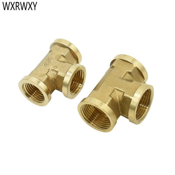 watering equipments female thread 1/2" 3/4" tee bsp brass pipe fitting adapter 3 way connector copper metal threaded water joint 1
watering equipments female thread 1/2" 3/4" tee bsp brass pipe fitting adapter 3 way connector copper metal threaded water joint 1