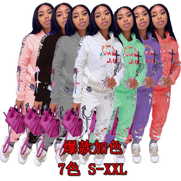 print graffiti streetwear two 2 piece set tracksuits female white black hoodies pants women matching outfits sweatsuit, Gray
print graffiti streetwear two 2 piece set tracksuits female white black hoodies pants women matching outfits sweatsuit, Gray