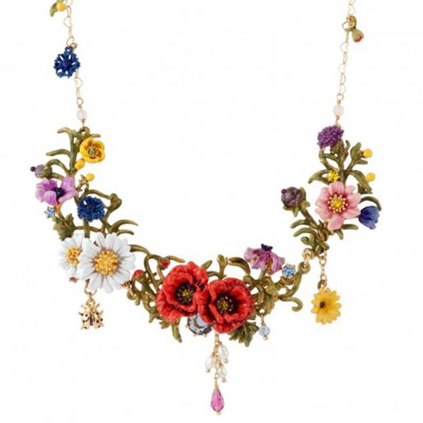 french style fashion trend gold-plated hand-painted enamel glaze clavicle chain retro short birthday gift jewelry pendant necklaces, Silver
french style fashion trend gold-plated hand-painted enamel glaze clavicle chain retro short birthday gift jewelry pendant necklaces, Silver