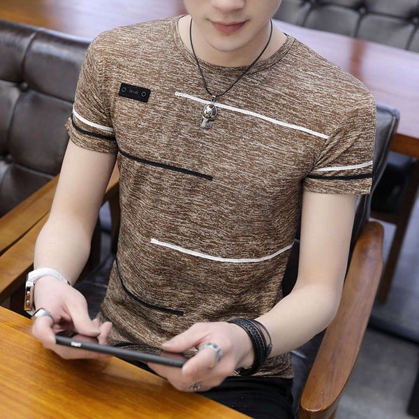 men's shirt men's summer korean short sleeve t-shirt trend slim bottom shirt clothes ice 2020, White;black
men's shirt men's summer korean short sleeve t-shirt trend slim bottom shirt clothes ice 2020, White;black