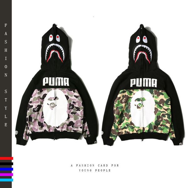hoodies aabape ape head sweater jacket men's and women's hoodie loose fashion couple, Black
hoodies aabape ape head sweater jacket men's and women's hoodie loose fashion couple, Black