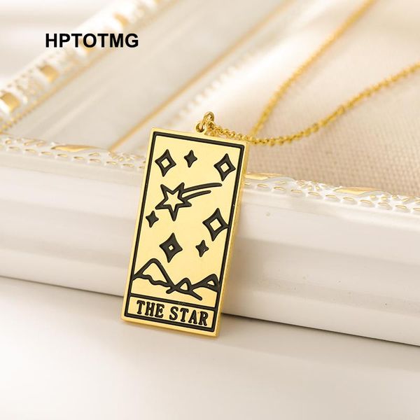 pendant necklaces stars tarot vintage for women men stainless steel gothic punk gold chain necklace 2021 jewelry accessories, Silver
pendant necklaces stars tarot vintage for women men stainless steel gothic punk gold chain necklace 2021 jewelry accessories, Silver