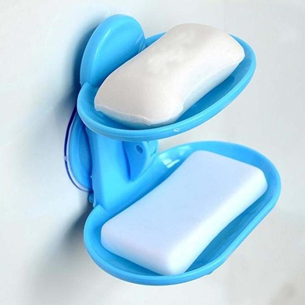 bathroom storage & organization 1pcs arrival double layer strong suction soapbox soap drain dispenser holder dish box
bathroom storage & organization 1pcs arrival double layer strong suction soapbox soap drain dispenser holder dish box