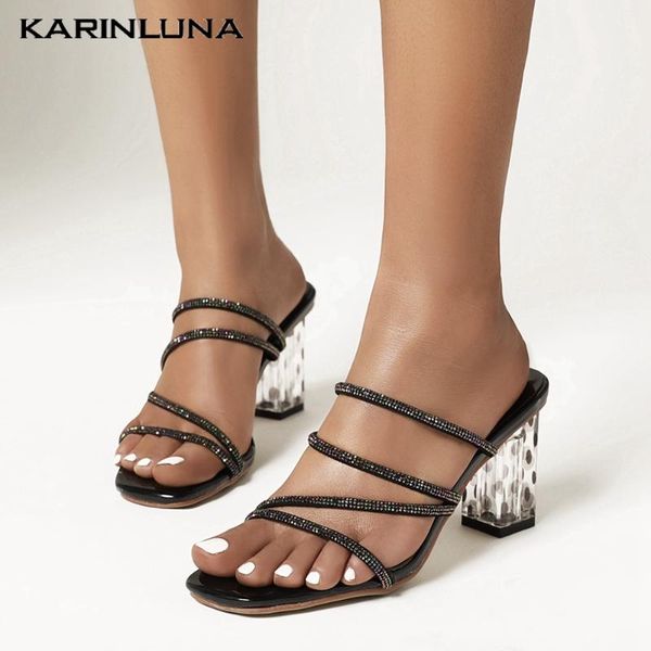 dress shoes karin 2021 arrivals large size 43 women mules sandals square heel platform crystal pumps summer casual woman, Black
dress shoes karin 2021 arrivals large size 43 women mules sandals square heel platform crystal pumps summer casual woman, Black