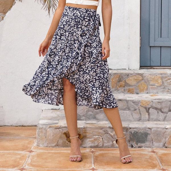 skirts femme vintage holiday irregular floral skirt low waist wrap printing black long ruffles sweet slim
skirts femme vintage holiday irregular floral skirt low waist wrap printing black long ruffles sweet slim