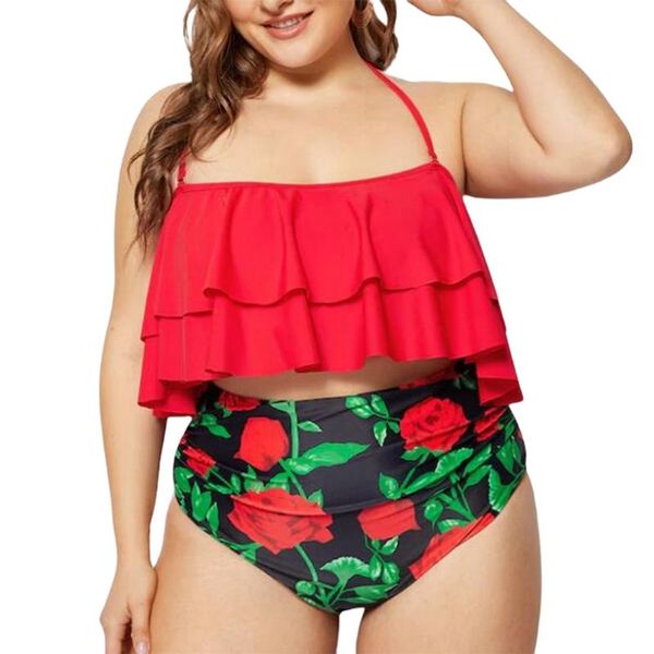 one-piece suits plus size women swimsuit high waisted bikini sets tank two pieces swimwear female beach bathing
one-piece suits plus size women swimsuit high waisted bikini sets tank two pieces swimwear female beach bathing