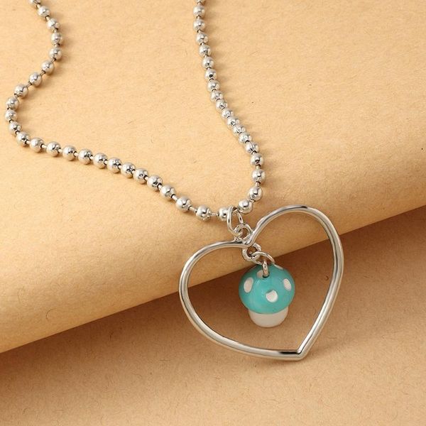 pendant necklaces korean fashion cartoon is sweet and romantic mushroom necklace love heart wholesale for women girls accessries jewelry, Silver
pendant necklaces korean fashion cartoon is sweet and romantic mushroom necklace love heart wholesale for women girls accessries jewelry, Silver