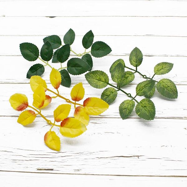 decorative flowers & wreaths 20 pcs artificial plants fake roses leaf silk leaves flower arrangement accessories wedding vases for decoratio
decorative flowers & wreaths 20 pcs artificial plants fake roses leaf silk leaves flower arrangement accessories wedding vases for decoratio