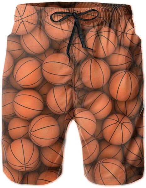 men's swim trunks small basketballs swimming shorts board water running summer beach outfit pants, White;black
men's swim trunks small basketballs swimming shorts board water running summer beach outfit pants, White;black