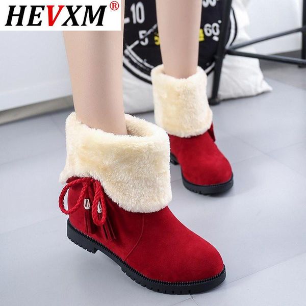 boots 2021 breathable women winter shoes snow platform keep warm with thick fur heels botas red, Black
boots 2021 breathable women winter shoes snow platform keep warm with thick fur heels botas red, Black