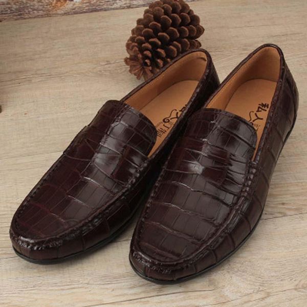 dress shoes ourui true crocodile leather male leisure men doug brown genuine set foot men's, Black
dress shoes ourui true crocodile leather male leisure men doug brown genuine set foot men's, Black
