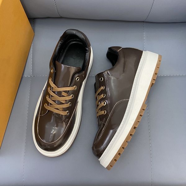 luxury designer autum men low cut casual shoes print leather lace up wearproof flat soled platform sneakers fashion, Black
luxury designer autum men low cut casual shoes print leather lace up wearproof flat soled platform sneakers fashion, Black