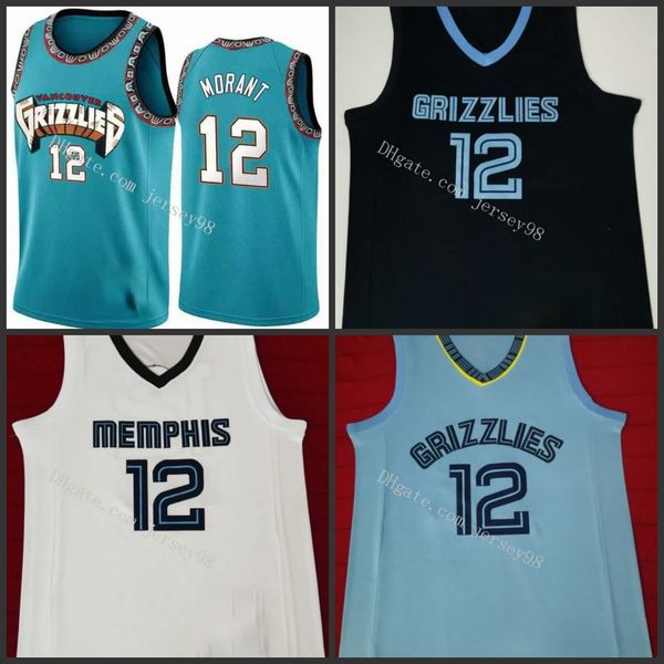 memphis grizzlies men 11 mike conley 12 ja morant retro basketball jersey, Black 
memphis grizzlies men 11 mike conley 12 ja morant retro basketball jersey, Black