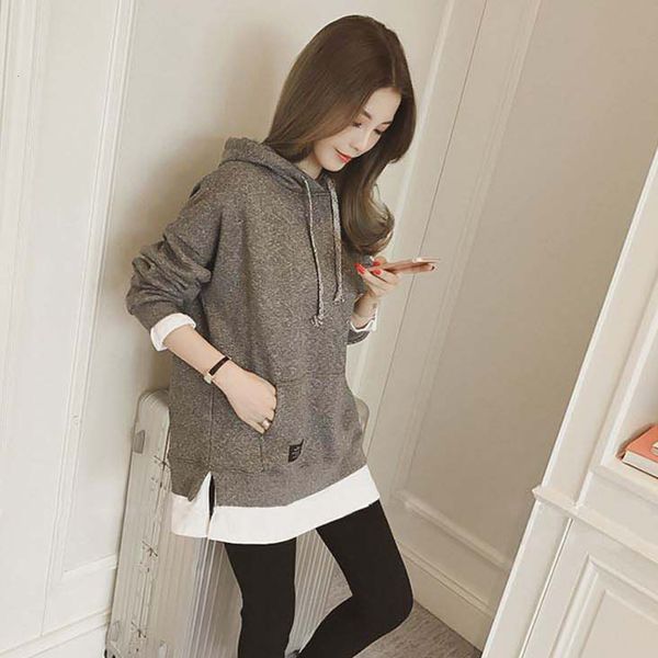 Women's Hoodies & Sweatshirts Velvet Splicing color Pocket Loose Sweatshirt Patchwork Long Sleeve Hoodie Pullover Tops Blouse youthful, Black
Women's Hoodies & Sweatshirts Velvet Splicing color Pocket Loose Sweatshirt Patchwork Long Sleeve Hoodie Pullover Tops Blouse youthful, Black