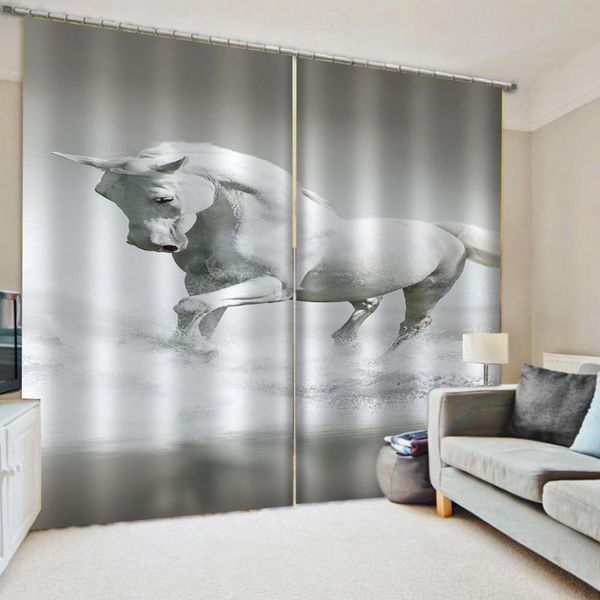 custom 3d curtain fabric white horse curtains window for living room office bedroom & drapes
custom 3d curtain fabric white horse curtains window for living room office bedroom & drapes