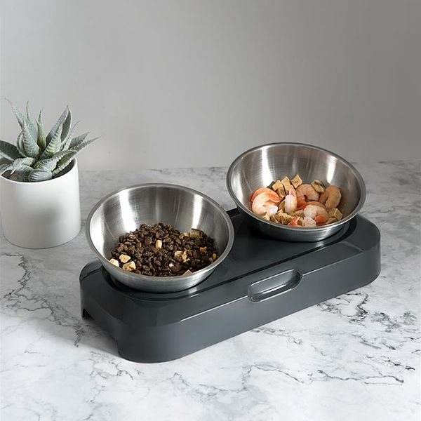 tableware non toxic cat double water stainless steel dish anti slip pet bowl easy clean with stand dog splash proof feeders bowls &
tableware non toxic cat double water stainless steel dish anti slip pet bowl easy clean with stand dog splash proof feeders bowls &