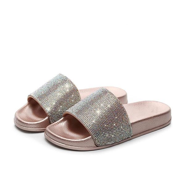 slippers 2021 women sandals diamond rhinestone women's flip-flops fashion shoes woman, Black
slippers 2021 women sandals diamond rhinestone women's flip-flops fashion shoes woman, Black