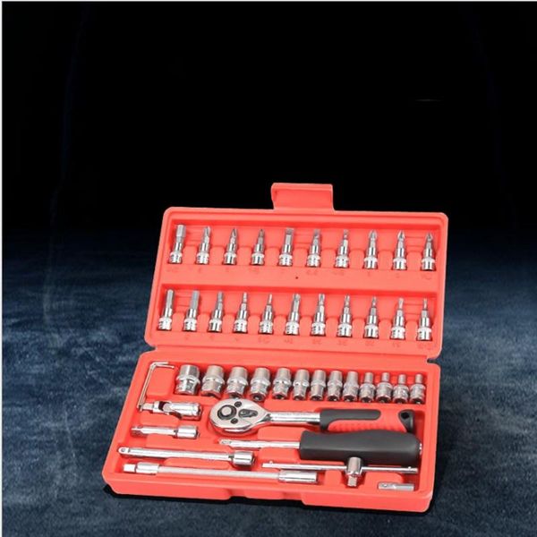 hand tools 1/4 small flying 46 pieces set fast ratchet sleeve 6.3mm auto repair protection tool hardware
hand tools 1/4 small flying 46 pieces set fast ratchet sleeve 6.3mm auto repair protection tool hardware