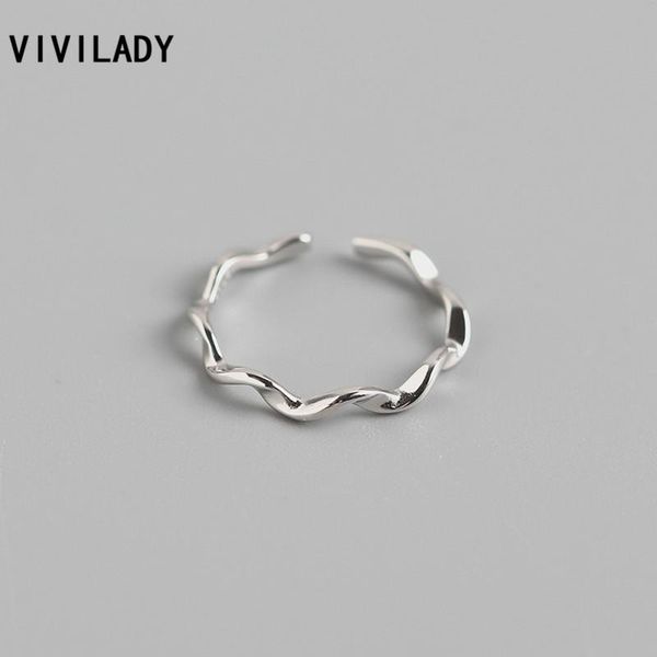 cluster rings vivilady 925 sterling silver adjustable minimalist wave women ring chic trendy for female birthday party fine jewelry gift, Golden;silver
cluster rings vivilady 925 sterling silver adjustable minimalist wave women ring chic trendy for female birthday party fine jewelry gift, Golden;silver