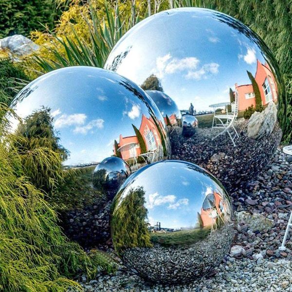 colorful stainless steel gazing ball seamless globe mirror polished hollow reflective garden sphere birthday party novelty items
colorful stainless steel gazing ball seamless globe mirror polished hollow reflective garden sphere birthday party novelty items