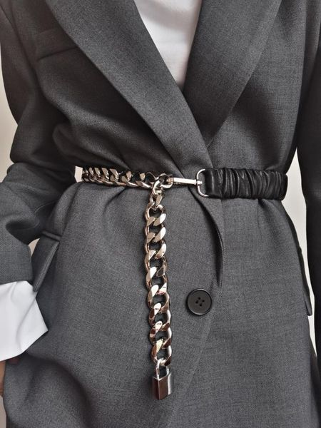 belts fashion chain runway lady metal pu leather splice elastic belt waistband lock decorative weaving luxury waist, Black;brown
belts fashion chain runway lady metal pu leather splice elastic belt waistband lock decorative weaving luxury waist, Black;brown