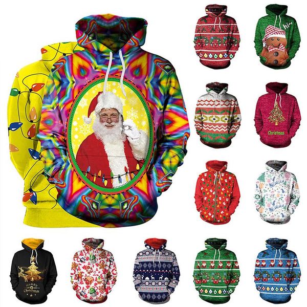 women's hoodies & sweatshirts hoodie 2021 autumn winter christmas digital print loose large, Black
women's hoodies & sweatshirts hoodie 2021 autumn winter christmas digital print loose large, Black