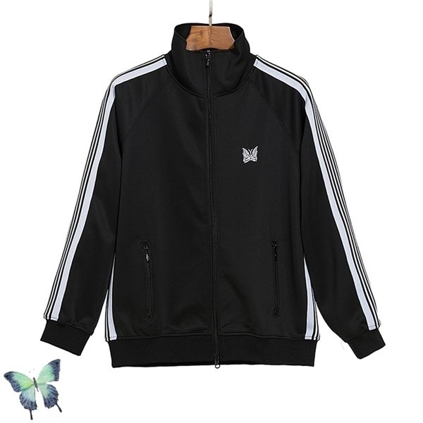 early spring awge butterfly knitted badge sweatshirt slim fit urban streetwear men women classic washed coat 210420, Black;brown
early spring awge butterfly knitted badge sweatshirt slim fit urban streetwear men women classic washed coat 210420, Black;brown
