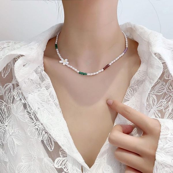pendant necklaces origin summer japanese flower contrast color chokers necklace for women unique design beaded party gifts jewellery, Silver
pendant necklaces origin summer japanese flower contrast color chokers necklace for women unique design beaded party gifts jewellery, Silver
