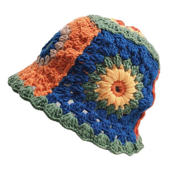 wide brim hats hollow crochet knitting multicolor bucket panama 2021 fashion brand sun visor uv protection foldable cap, Blue;gray
wide brim hats hollow crochet knitting multicolor bucket panama 2021 fashion brand sun visor uv protection foldable cap, Blue;gray