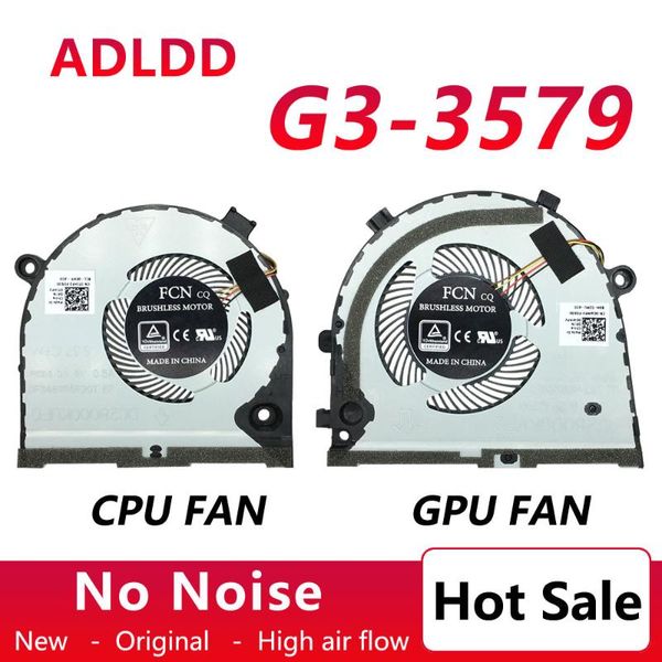 orignal cpu gpu fan cooler for g3-3579 g5 5587 cooling cn-0tjhf2 0gwmfv dfs481105f20t fkb6 dfs551205ml0t fkb7 lappads
orignal cpu gpu fan cooler for g3-3579 g5 5587 cooling cn-0tjhf2 0gwmfv dfs481105f20t fkb6 dfs551205ml0t fkb7 lappads