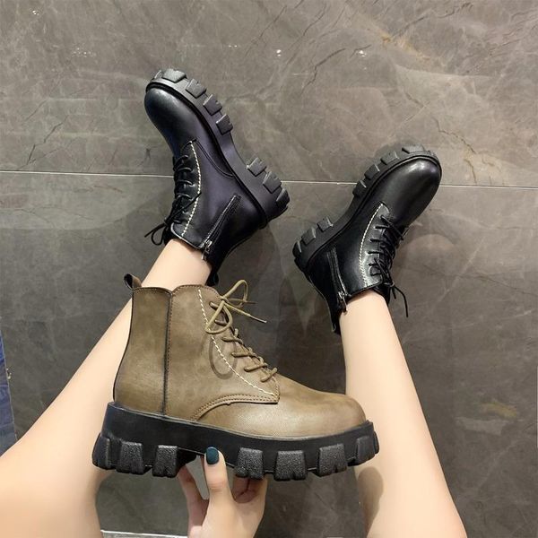 boots 2021 est winter women pumps dress platform fashion lace up round toe mid heels snow botas shoes r14-41, Black
boots 2021 est winter women pumps dress platform fashion lace up round toe mid heels snow botas shoes r14-41, Black
