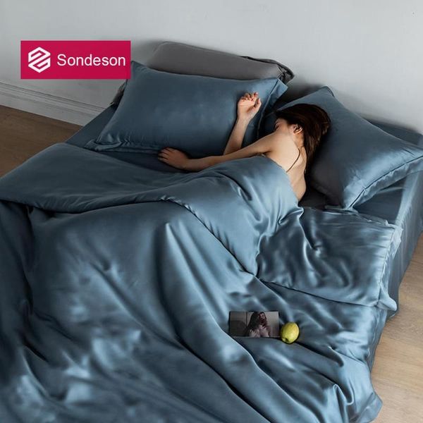 bedding sets sondeson home textile blue 100% silk set beauty king duvet cover bed sheet fitted pillowcase for sleep
bedding sets sondeson home textile blue 100% silk set beauty king duvet cover bed sheet fitted pillowcase for sleep