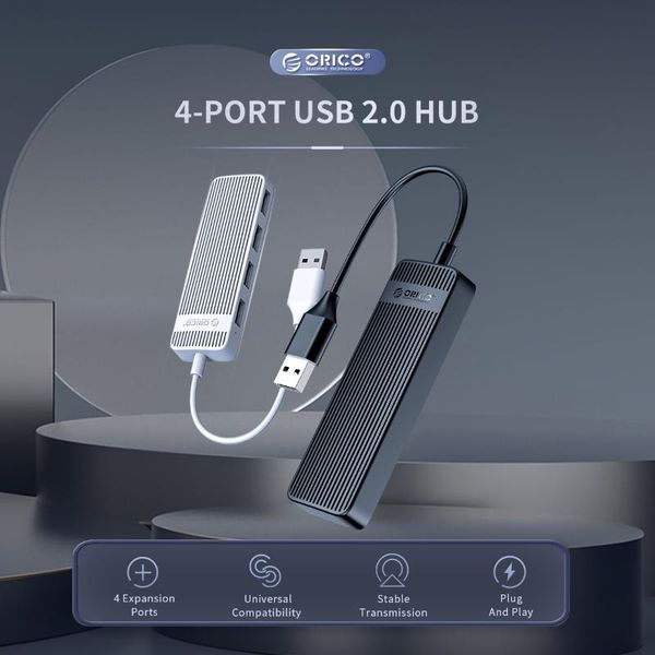 hubs orico 4 port usb 2.0 hub ultra slim super speed data abs mini splitter computer accessories for pc lapnotebook,fl02
hubs orico 4 port usb 2.0 hub ultra slim super speed data abs mini splitter computer accessories for pc lapnotebook,fl02