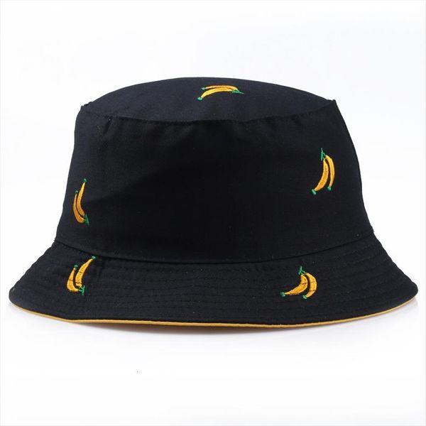 banana double sided embroidery bucket hats for women men bob autumn fruit panama caps streetwear cotton fishermans hat, Blue;gray
banana double sided embroidery bucket hats for women men bob autumn fruit panama caps streetwear cotton fishermans hat, Blue;gray