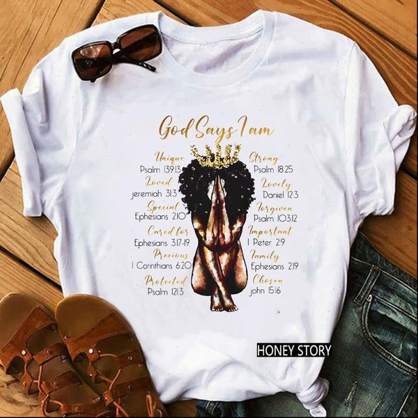 zogankin summer fashion graphic tee women t shirt golden black queen print lives matter dope girl magic casual, White
zogankin summer fashion graphic tee women t shirt golden black queen print lives matter dope girl magic casual, White
