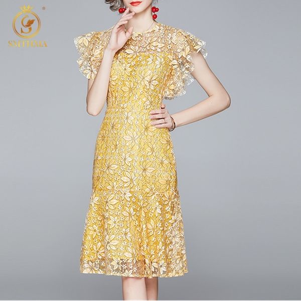 fashion women party dress vintage elegant short sleeve lace hollow out summer ladies robe 210520, Black;gray
fashion women party dress vintage elegant short sleeve lace hollow out summer ladies robe 210520, Black;gray