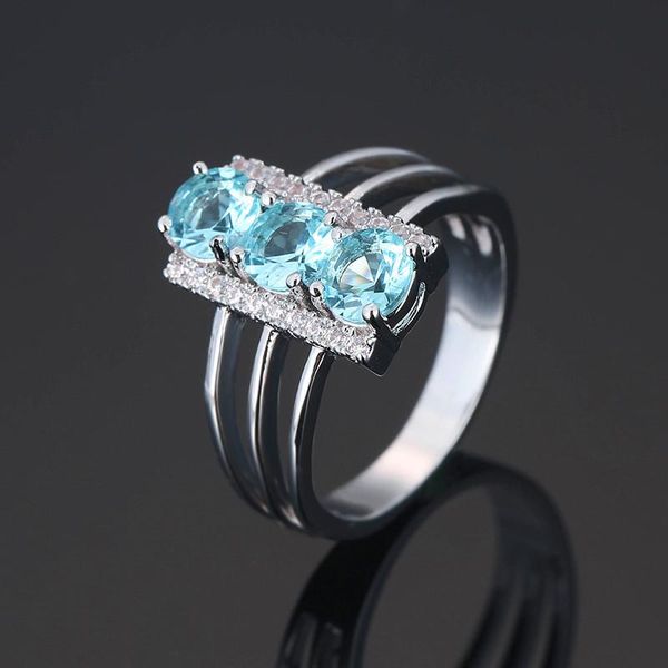 wedding rings luxury female aqua blue white crystal jewelry black gold silver color engagement ring punk round zircon for women, Slivery;golden
wedding rings luxury female aqua blue white crystal jewelry black gold silver color engagement ring punk round zircon for women, Slivery;golden