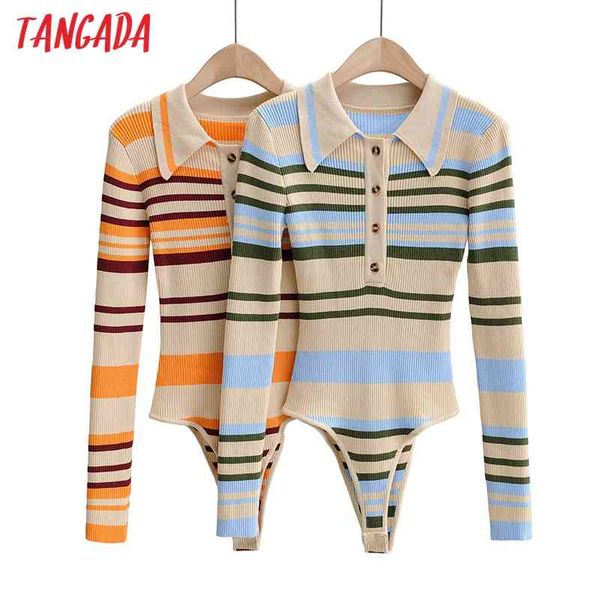 women striped pattern long sleeve knit bodysuit big strethy overalls ladies chic playsuits 4p33 210416, Black;white
women striped pattern long sleeve knit bodysuit big strethy overalls ladies chic playsuits 4p33 210416, Black;white