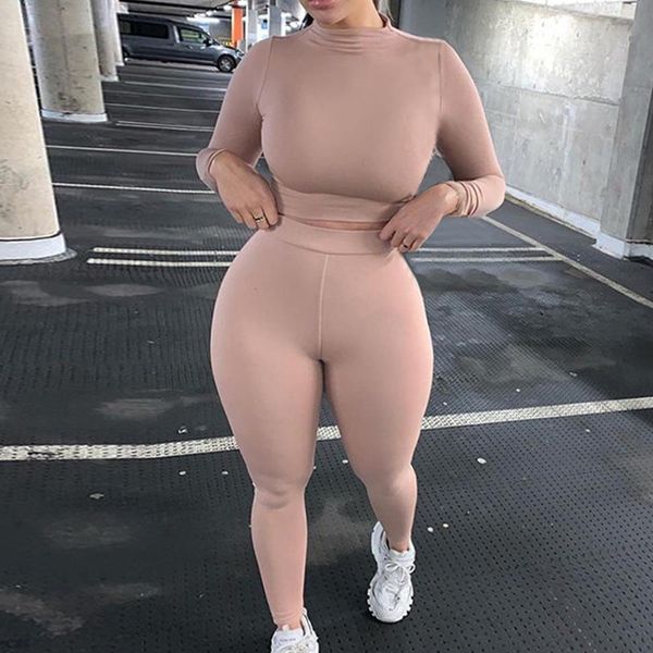 spring sport fitness 2 womens tracksuits two piece set outfits long sleeve crop leggings pants bodycon tracksuit, Gray
spring sport fitness 2 womens tracksuits two piece set outfits long sleeve crop leggings pants bodycon tracksuit, Gray