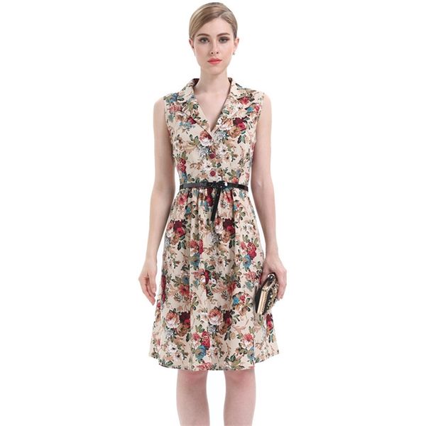print dress for women summer style fashion suit collar waist temperament sleeveless slim dresses female lr1031 210531, Black;gray
print dress for women summer style fashion suit collar waist temperament sleeveless slim dresses female lr1031 210531, Black;gray