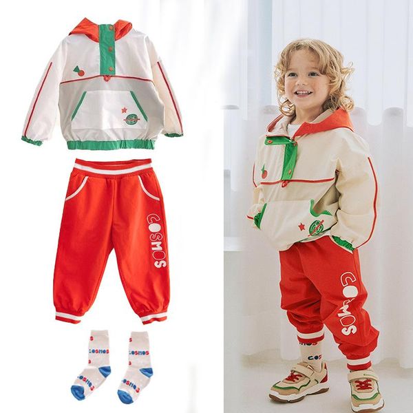 clothing sets korean kids boys sweatshirts pants 2021 autumn rj brand toddler girl boy hoodies trousers set cute child clothes outwear suit, White
clothing sets korean kids boys sweatshirts pants 2021 autumn rj brand toddler girl boy hoodies trousers set cute child clothes outwear suit, White
