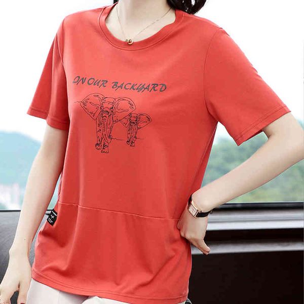 women's t-shirt cotton shirt animal print, women's t-shirt short sleeve cei0, White
women's t-shirt cotton shirt animal print, women's t-shirt short sleeve cei0, White