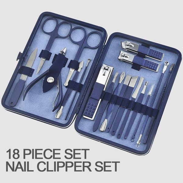 nail art kits 18/15/12/10/7/4pcs clippers set professional stainless steel scissors tweezers ear spoon acne needle tool manicure
nail art kits 18/15/12/10/7/4pcs clippers set professional stainless steel scissors tweezers ear spoon acne needle tool manicure