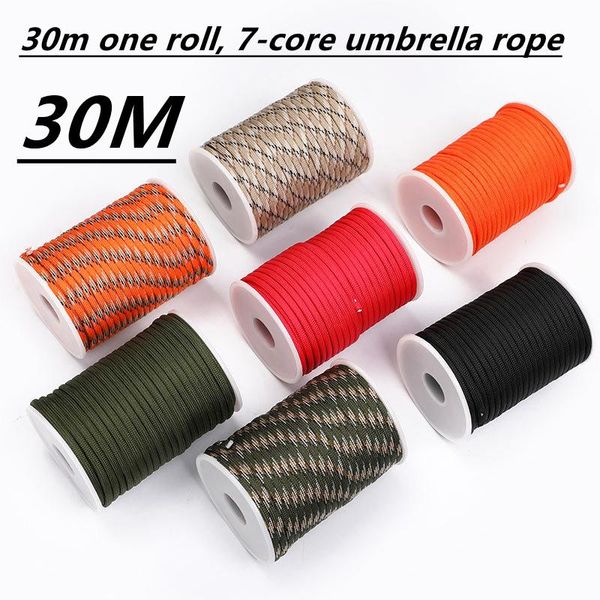 outdoor gadgets 30 m1 roll 4 mm 7 stand cores paracord for survival parachute cord lanyard camping climbing rope hiking clothesline
outdoor gadgets 30 m1 roll 4 mm 7 stand cores paracord for survival parachute cord lanyard camping climbing rope hiking clothesline