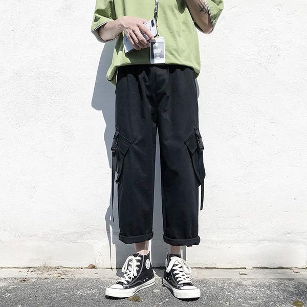 straight overalls black hip-hop pants men pockets jogging sweatpants streetwear 2021 loose zipper waist cool men's
straight overalls black hip-hop pants men pockets jogging sweatpants streetwear 2021 loose zipper waist cool men's