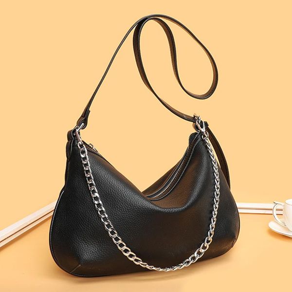 evening bags women's bag natural genuine leather women handbags soft cowhide shoulder fashion chain female messenger
evening bags women's bag natural genuine leather women handbags soft cowhide shoulder fashion chain female messenger