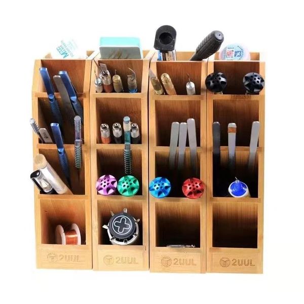 bamboo tool storage rack multifunctional box wooden deskorganizer tweezer screwdriver phone repair holder organizers 
bamboo tool storage rack multifunctional box wooden deskorganizer tweezer screwdriver phone repair holder organizers