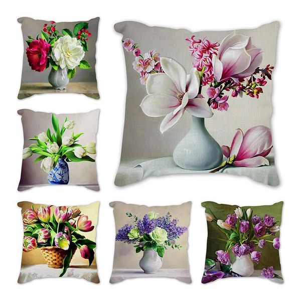 cushion/decorative pillow retro flower pattern cushion cover orchid vase home decor cojines decorativos para sofa vintage modern cusion
cushion/decorative pillow retro flower pattern cushion cover orchid vase home decor cojines decorativos para sofa vintage modern cusion